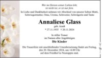 eine Anzeige