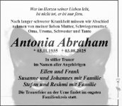 eine Anzeige