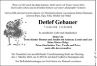 eine Anzeige