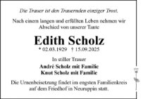 eine Anzeige