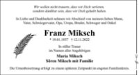 eine Anzeige