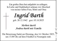 eine Anzeige
