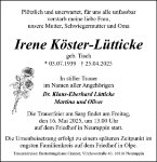 eine Anzeige