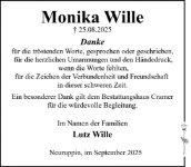 eine Anzeige