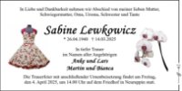 eine Anzeige
